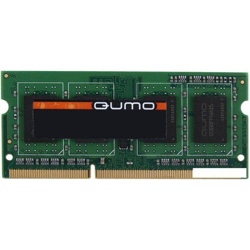 Оперативная память QUMO 4GB DDR3 SO-DIMM PC3-12800 (QUM3S-4G1600C11)