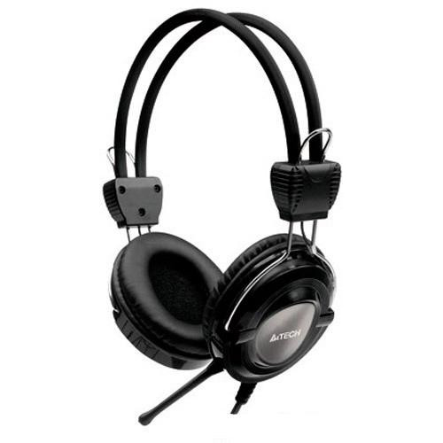 Наушники с микрофоном A4Tech HS-19 (черный)