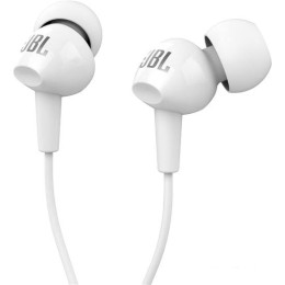 Наушники с микрофоном JBL C100SIU [JBLC100SIUWHT]