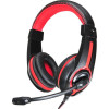 Наушники с микрофоном Oklick HS-L200 (черный/красный)