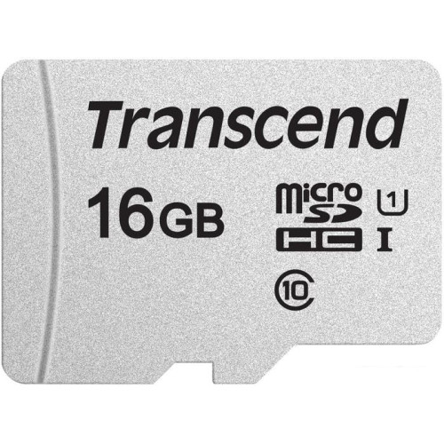 Карта памяти Transcend microSDHC 300S 16GB