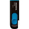 USB Flash A-Data DashDrive UV128 Black/Blue 64GB (AUV128-64G-RBE)