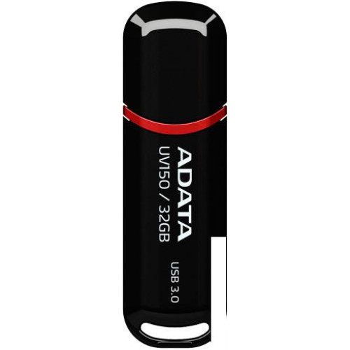 USB Flash A-Data DashDrive UV150 Black 32GB (AUV150-32G-RBK)