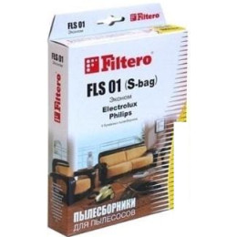 Многоразовый мешок Filtero FLS 01(S-bag) (4) Эконом