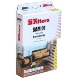 Многоразовый мешок Filtero SAM 01 (4) Эконом