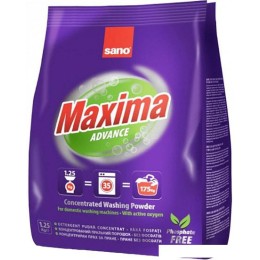 Стиральный порошок Sano Maxima Advance 1.25 кг