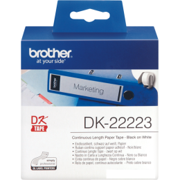 Самоклеящаяся бумага Brother DK-22223 (50 мм, 30.48 м)