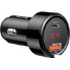 Автомобильное зарядное Baseus CCMLC20C-01