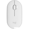 Мышь Logitech M350 Pebble (белый)