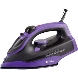 Утюг Delta DL-353 (черный/фиолетовый)