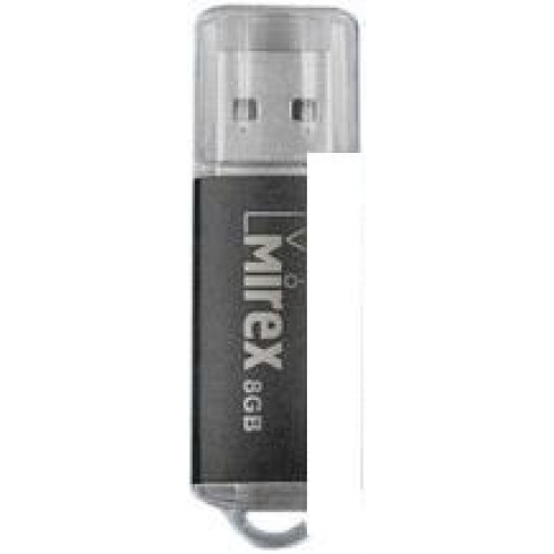 USB Flash Mirex UNIT BLACK 8GB (13600-FMUUND08)