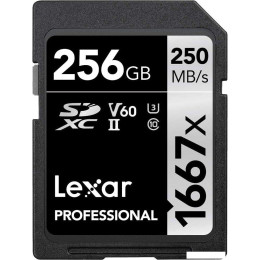 Карта памяти Lexar LSD256CB1667 SDXC 256GB