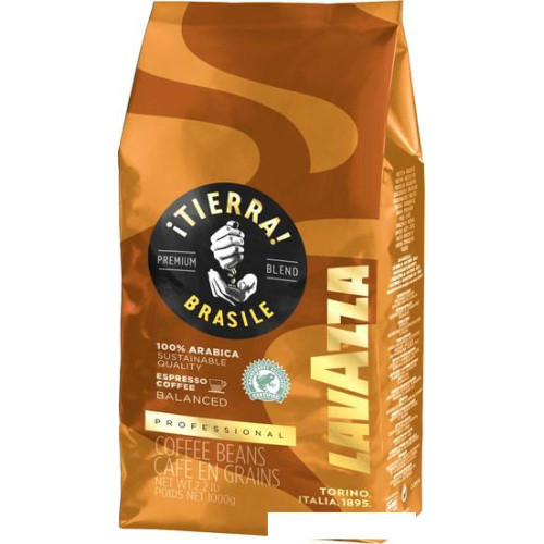 Кофе Lavazza Tierra Brazil Balanced в зернах 1000 г