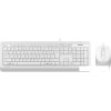 Клавиатура + мышь A4Tech Fstyler F1010 (белый/серый)