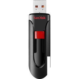 USB Flash SanDisk Cruzer Glide 64GB Black [SDCZ600-064G-G35]