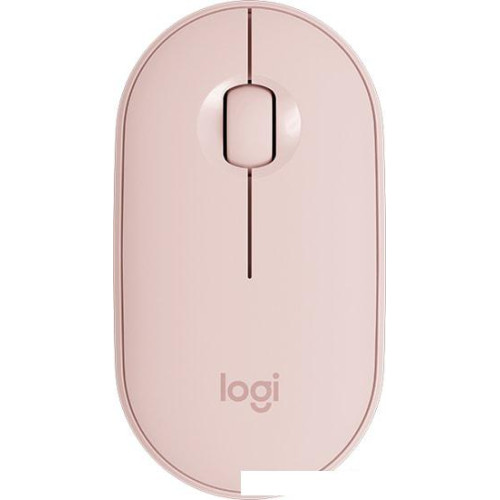 Мышь Logitech M350 Pebble (розовый)