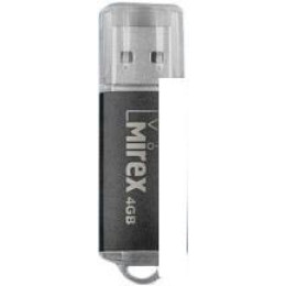USB Flash Mirex UNIT BLACK 4GB (13600-FMUUND04)