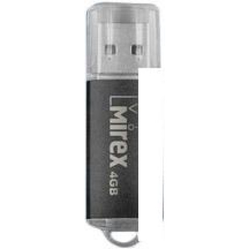 USB Flash Mirex UNIT BLACK 4GB (13600-FMUUND04)