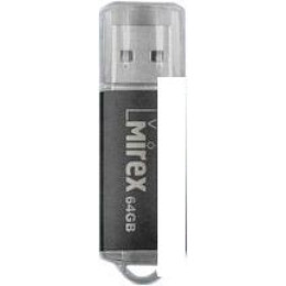 USB Flash Mirex UNIT BLACK 64GB (13600-FMUUND64)