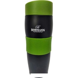 Термокружка BOHMANN BH-4457 0.38л (черный/зеленый)