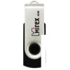 USB Flash Mirex SWIVEL RUBBER BLACK 4GB (13600-FMURUS04)