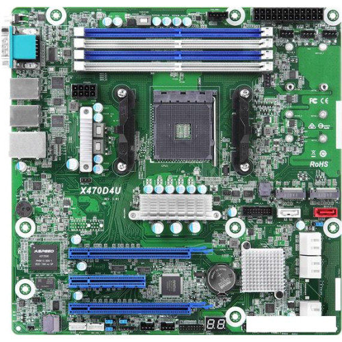 Материнская плата ASRock X470D4U