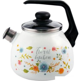Чайник со свистком Appetite Floral Kitchen 4с209я