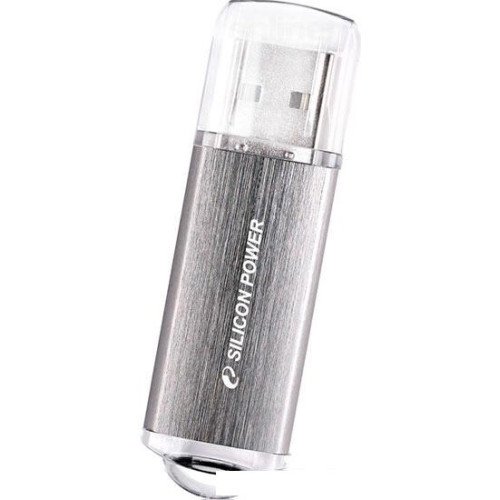 USB Flash Silicon-Power Ultima II I-Series Silver 32 Гб (SP032GBUF2M01V1S)