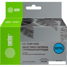 Картридж CACTUS CS-T6M19AE (аналог HP 907XL)