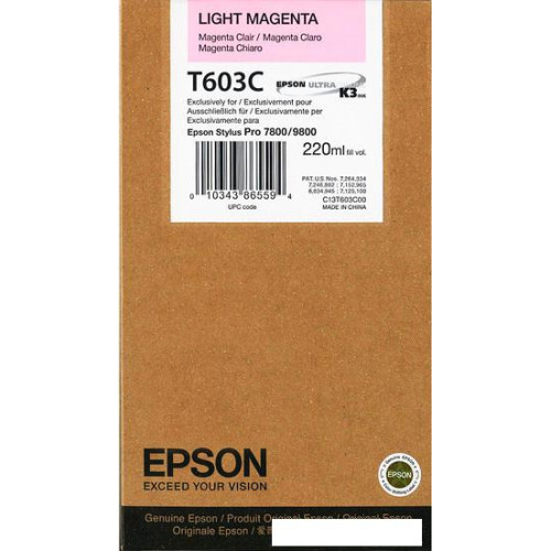 Картридж Epson C13T603C00