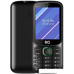 Мобильный телефон BQ-Mobile BQ-2820 Step XL+ (черный/зеленый)