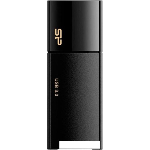 USB Flash Silicon-Power Blaze B05 Black 64GB (SP064GBUF3B05V1K)