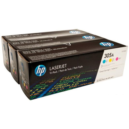 Тонер-картридж HP 305A 3-pack (CF370AM)