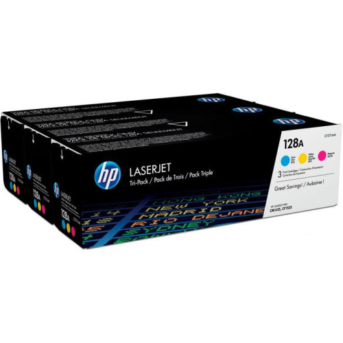 Тонер-картридж HP 128A 3-pack (CF371AM)
