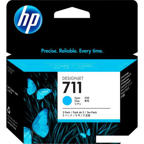 Комплект картриджей HP 711 (CZ134A)