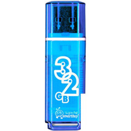 USB Flash Smart Buy Glossy Blue 32GB (SB32GBGS-B)