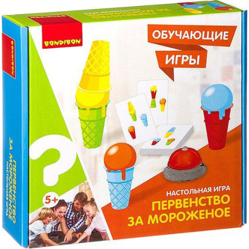 Развивающая игра Bondibon Первенство за мороженое ВВ3151