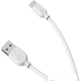 Кабель Borofone BX14 Type-C 1 м (белый)