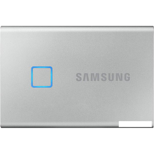 Внешний накопитель Samsung T7 Touch 500GB (серебристый)